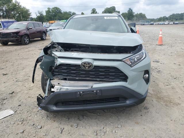 2T3P1RFV7MW193719 - 2021 TOYOTA RAV4 XLE 绿色 照片 5