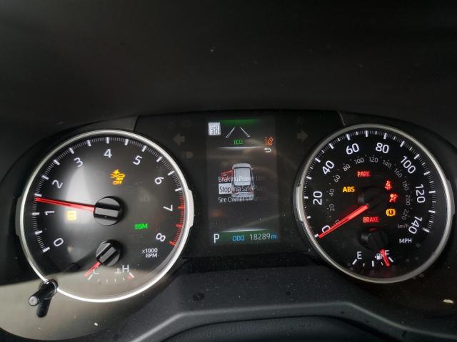 2T3P1RFV7MW193719 - 2021 TOYOTA RAV4 XLE 绿色 照片 9