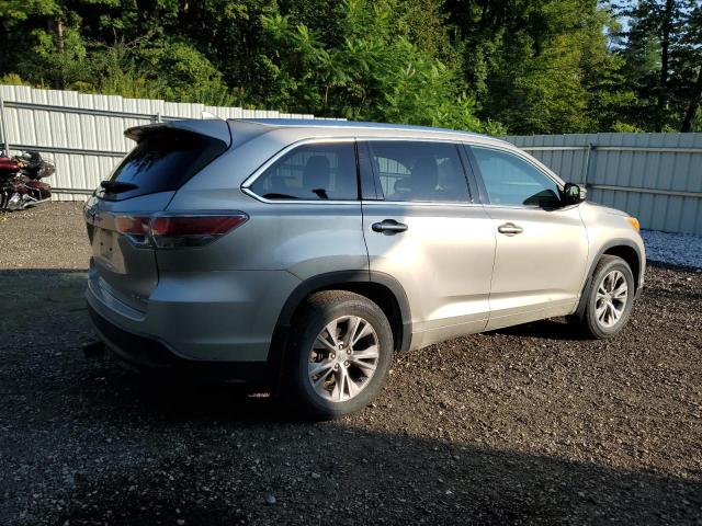 5TDJKRFH6ES059901 - 2014 TOYOTA HIGHLANDER XLE თაფლისფერი ფოტო 3