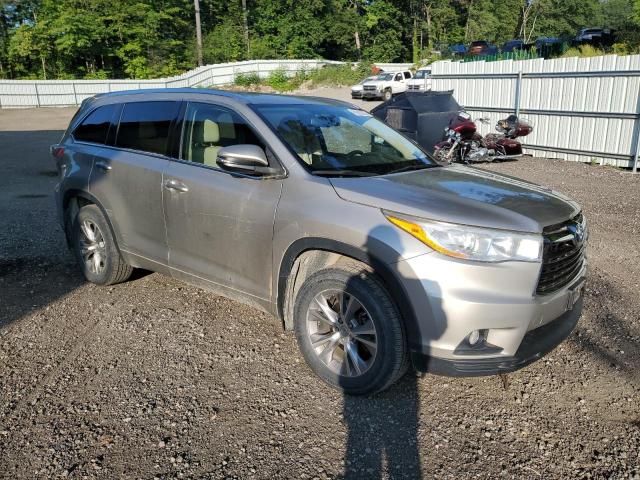 5TDJKRFH6ES059901 - 2014 TOYOTA HIGHLANDER XLE თაფლისფერი ფოტო 4