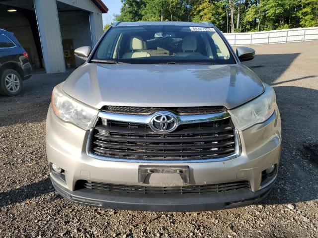 5TDJKRFH6ES059901 - 2014 TOYOTA HIGHLANDER XLE თაფლისფერი ფოტო 5