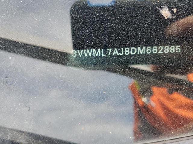 3VWML7AJ8DM662885 - 2013 VOLKSWAGEN JETTA TDI 白色 照片 12