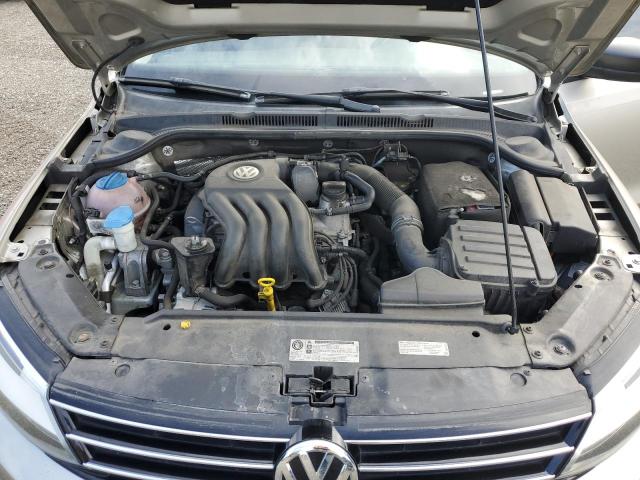 3VW2K7AJ1FM262518 - 2015 VOLKSWAGEN JETTA BASE BEIGE photo 11