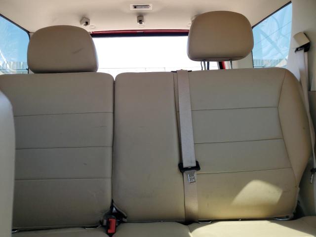 1FMCU0EG6BKB50320 - 2011 FORD ESCAPE LIMITED Қызыл фото 10