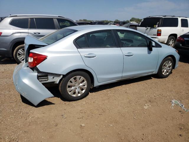 19XFB2F57CE082730 - 2012 HONDA CIVIC LX SILVER photo 3