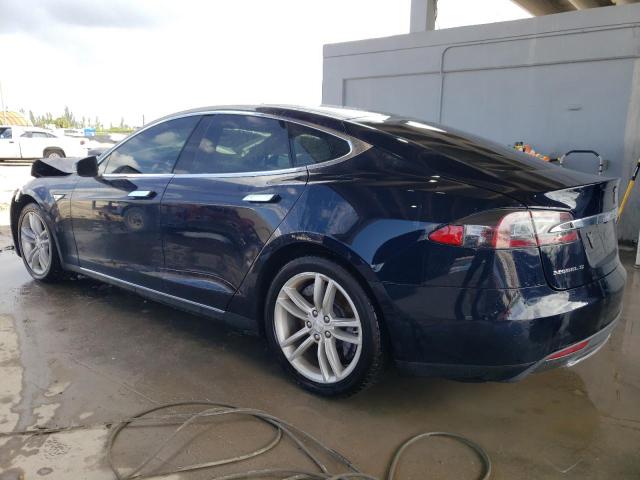 5YJSA1H10EFP55988 - 2014 TESLA MODEL S Mavi foto 2