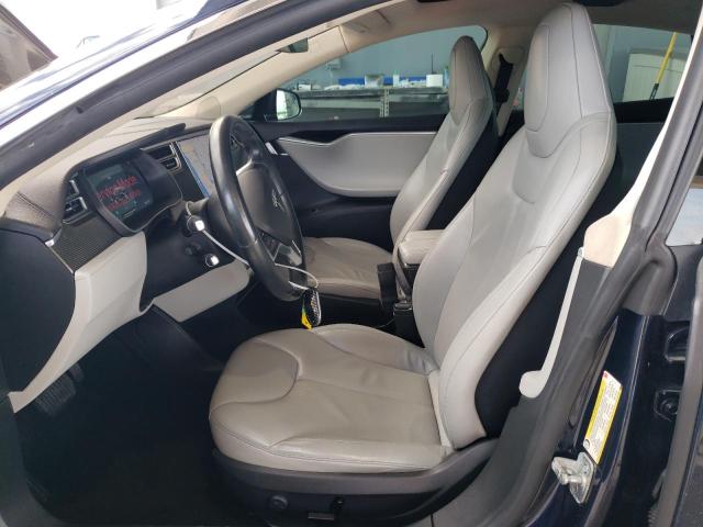 5YJSA1H10EFP55988 - 2014 TESLA MODEL S Mavi foto 7
