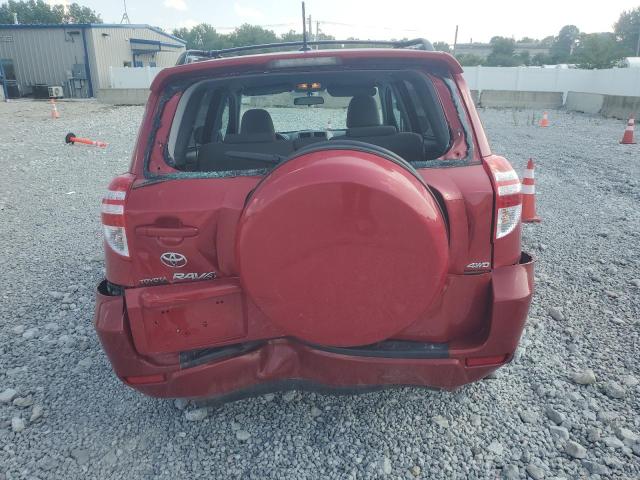 2T3BF4DV7AW029481 - 2010 TOYOTA RAV4 RED photo 6
