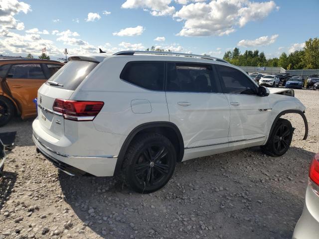 1V2XR2CA1KC570741 - 2019 VOLKSWAGEN ATLAS SE أبيض صورة 3