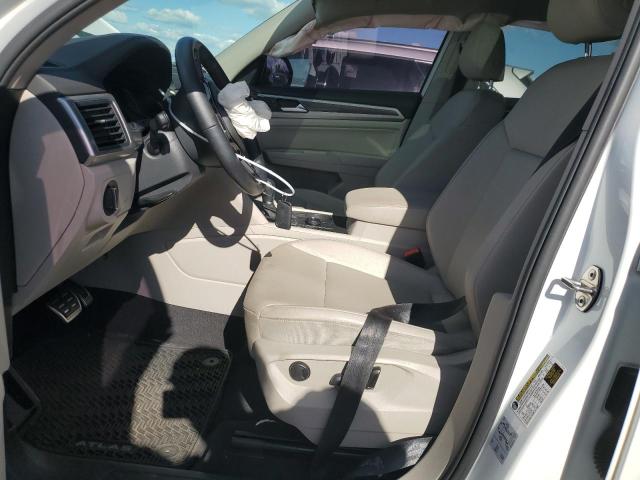 1V2XR2CA1KC570741 - 2019 VOLKSWAGEN ATLAS SE أبيض صورة 7