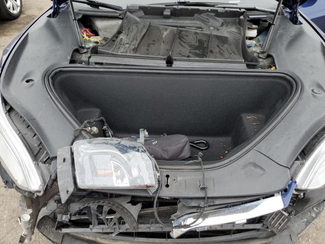 5YJSA1E43MF418888 - 2021 TESLA MODEL S ლურჯი ფოტო 11