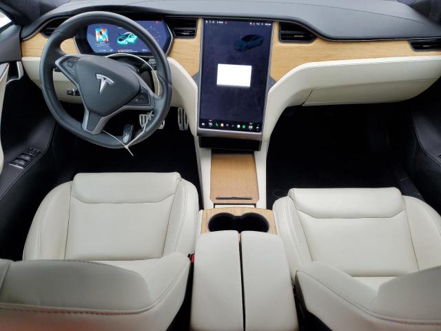 5YJSA1E43MF418888 - 2021 TESLA MODEL S ლურჯი ფოტო 8