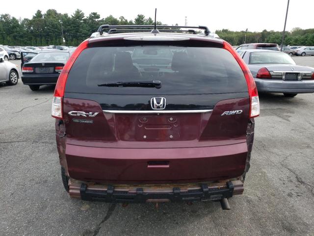 5J6RM4H78EL019254 - 2014 HONDA CR-V EXL RED photo 6