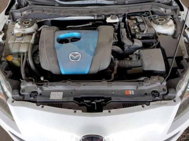 JM1BL1W85C1559920 - 2012 MAZDA 3 I თეთრი ფოტო 11