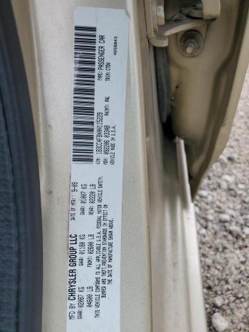 1B3CC4FBXAN115229 - 2010 DODGE AVENGER SXT GOLD photo 12