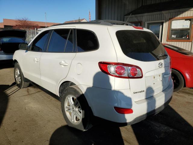 5XYZG3AB7CG123894 - 2012 HYUNDAI SANTA FE GLS WHITE photo 2