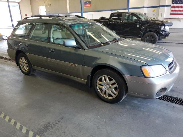 4S3BH686327600812 - 2002 SUBARU LEGACY OUTBACK LIMITED 绿色 照片 4