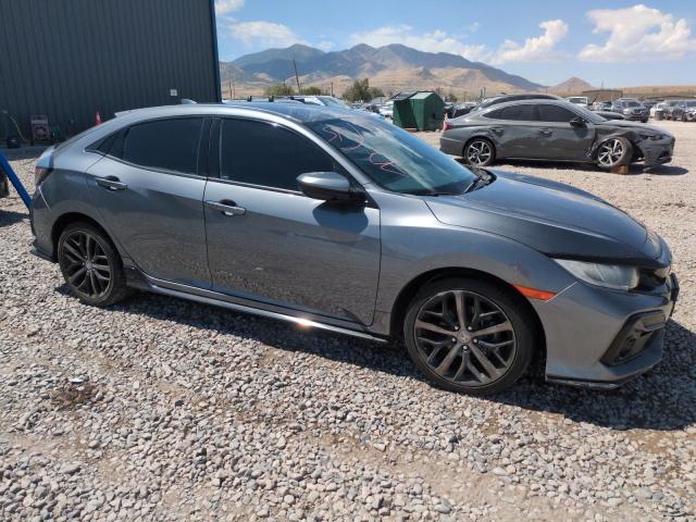 SHHFK7H42MU406694 - 2021 HONDA CIVIC SPORT GRAY photo 4