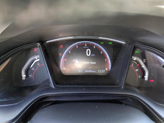 SHHFK7H42MU406694 - 2021 HONDA CIVIC SPORT GRAY photo 9