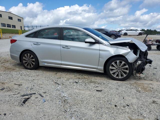 5NPE34AF8HH582449 - 2017 HYUNDAI SONATA SPORT SILVER photo 4