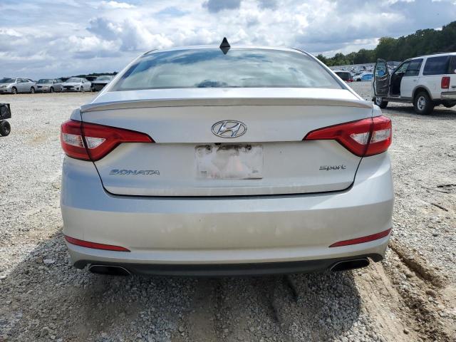 5NPE34AF8HH582449 - 2017 HYUNDAI SONATA SPORT SILVER photo 6