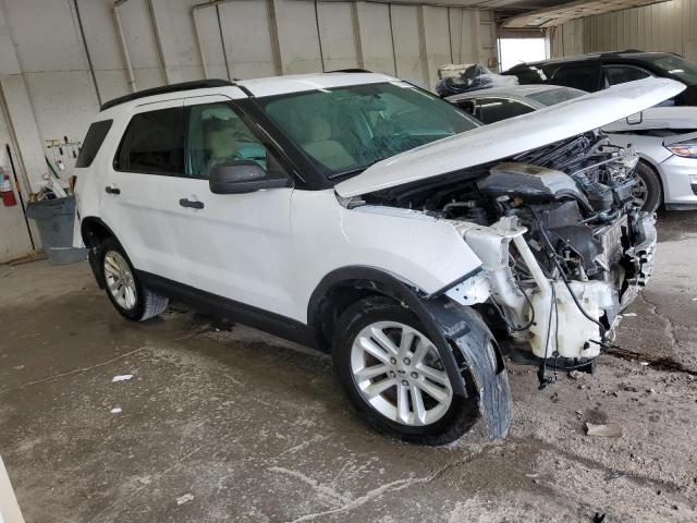 1FM5K7B89HGC83993 - 2017 FORD EXPLORER WHITE photo 4