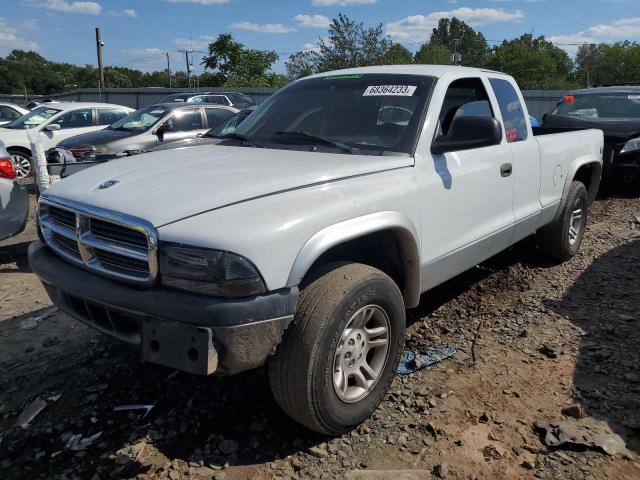 1D7GG42N33S334421 - 2003 DODGE DAKOTA SLT WHITE photo 1