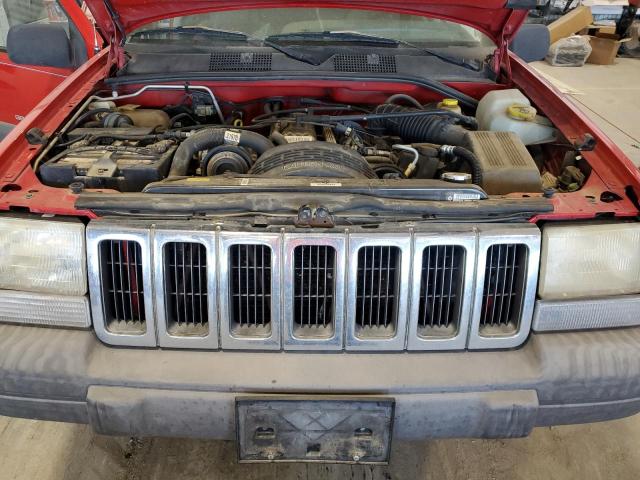 1J4GZ58S1VC644758 - 1997 JEEP GRAND CHER LAREDO RED photo 11