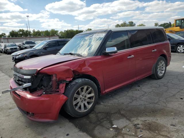 2FMEK62C09BA24493 - 2009 FORD FLEX SEL MAROON photo 1