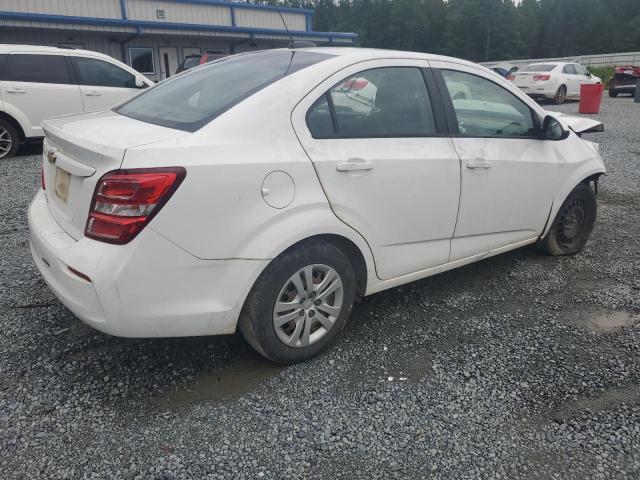 1G1JB5SB4K4100990 - 2019 CHEVROLET SONIC LS თეთრი ფოტო 3