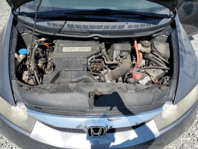 JHMFA36239S015321 - 2009 HONDA CIVIC HYBRID GRAY photo 11