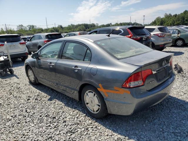 JHMFA36239S015321 - 2009 HONDA CIVIC HYBRID GRAY photo 2