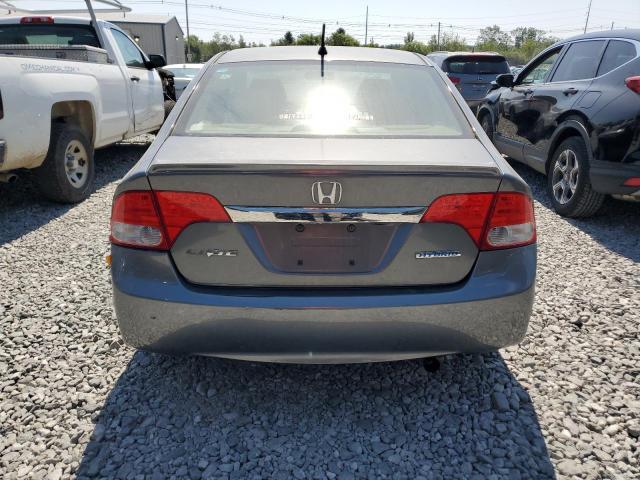 JHMFA36239S015321 - 2009 HONDA CIVIC HYBRID GRAY photo 6