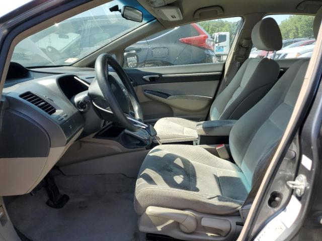 JHMFA36239S015321 - 2009 HONDA CIVIC HYBRID GRAY photo 7