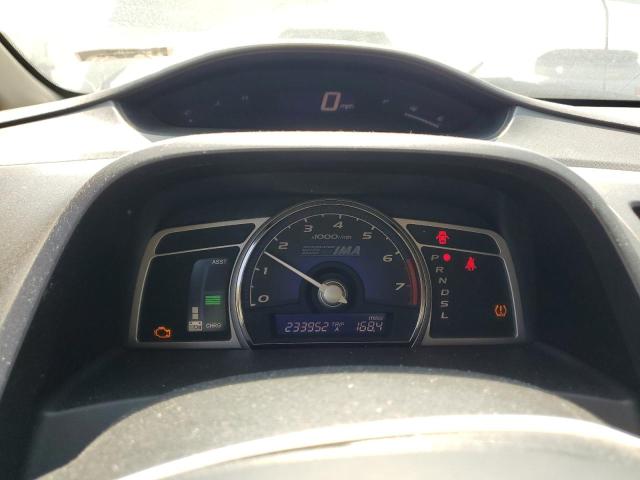 JHMFA36239S015321 - 2009 HONDA CIVIC HYBRID GRAY photo 9