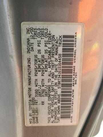 5TBRT34161S164458 - 2001 TOYOTA TUNDRA ACCESS CAB Boz foto 12