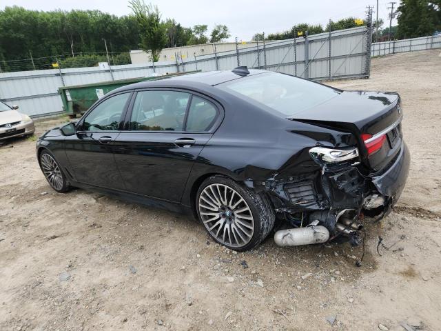 WBA7F0C37HGM21491 - 2017 BMW 750 I BLACK photo 2