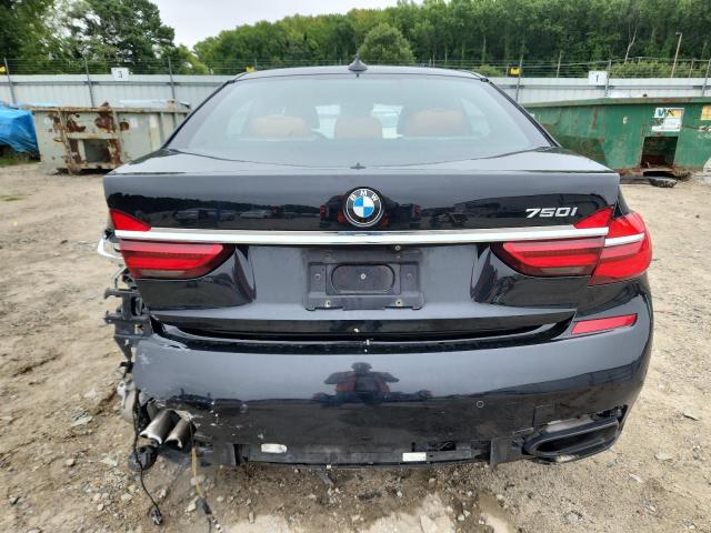 WBA7F0C37HGM21491 - 2017 BMW 750 I BLACK photo 6