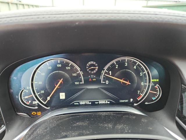 WBA7F0C37HGM21491 - 2017 BMW 750 I BLACK photo 9