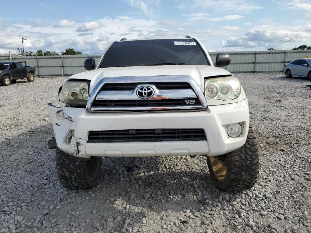 JTEZT14R268009382 - 2006 TOYOTA 4RUNNER SR5 WHITE photo 5