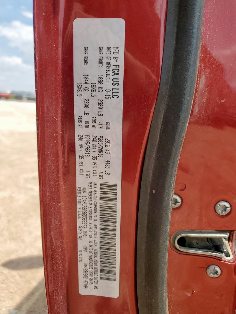 1C4NJPBA9GD562273 - 2016 JEEP PATRIOT SPORT MAROON photo 14