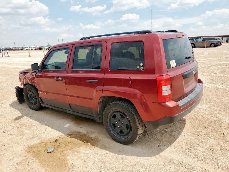 1C4NJPBA9GD562273 - 2016 JEEP PATRIOT SPORT MAROON photo 2