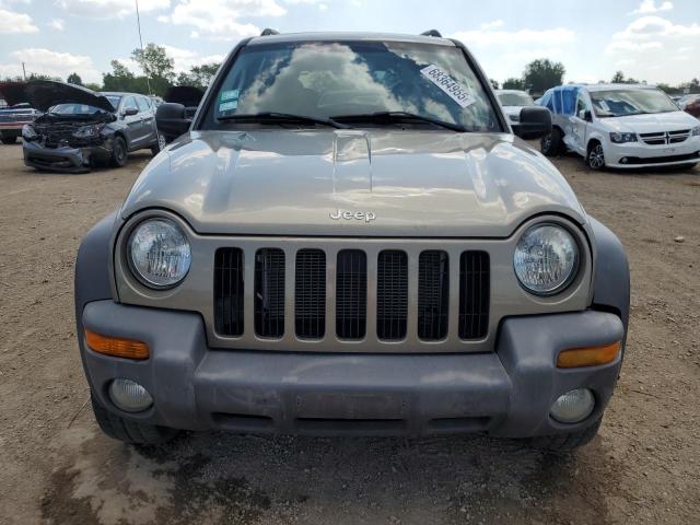 1J8GL48K54W265589 - 2004 JEEP LIBERTY SPORT TAN photo 5