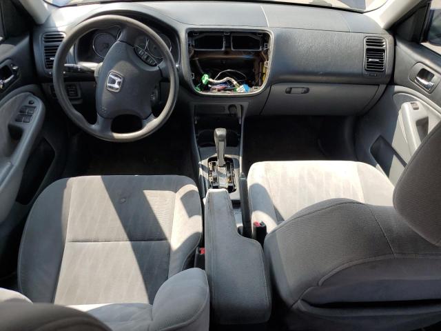 1HGES26795L003857 - 2005 HONDA CIVIC EX BLUE photo 8