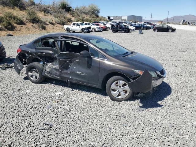 19XFB2F56DE243456 - 2013 HONDA CIVIC LX 灰色 照片 4