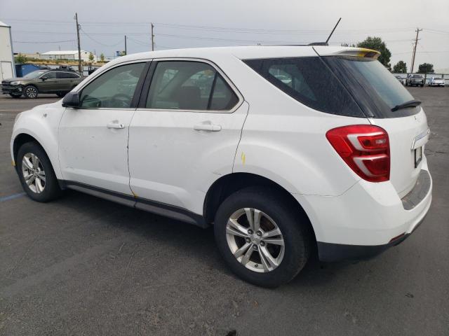2GNFLEEK3G6261642 - 2016 CHEVROLET EQUINOX LS თეთრი ფოტო 2