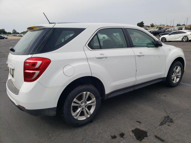 2GNFLEEK3G6261642 - 2016 CHEVROLET EQUINOX LS თეთრი ფოტო 3