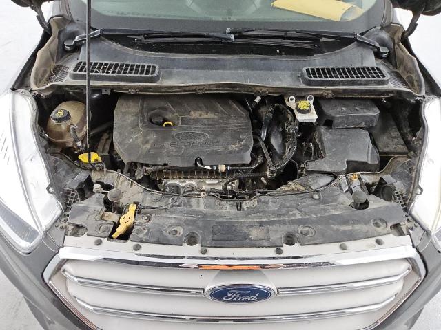 1FMCU0GDXJUC61376 - 2018 FORD ESCAPE SE GRAY photo 12
