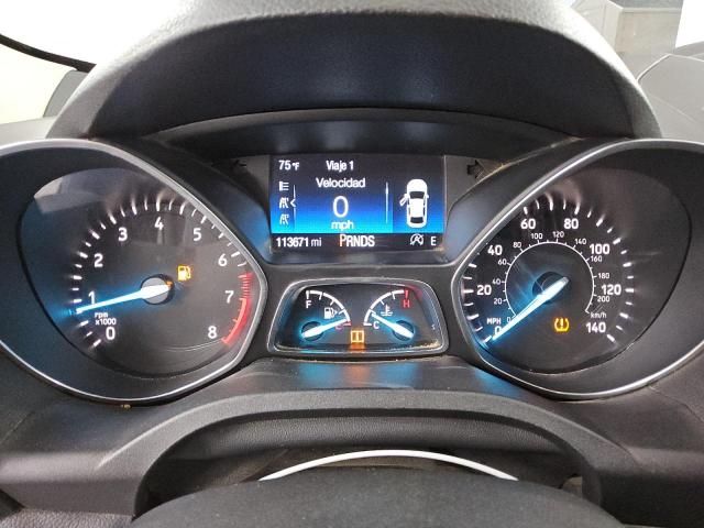 1FMCU0GDXJUC61376 - 2018 FORD ESCAPE SE GRAY photo 9