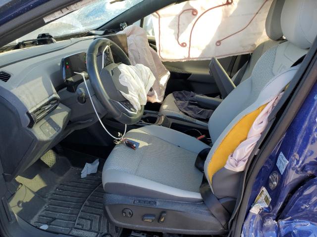 WVGTMPE22MP033532 - 2021 VOLKSWAGEN ID.4 PRO S ლურჯი ფოტო 7
